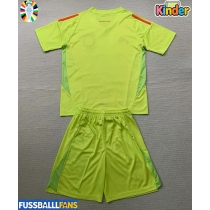 Deutschland Torwart Auswärts Trikotsatz Kinder EM 2024 Kurzarm (+ Kurze Hosen)